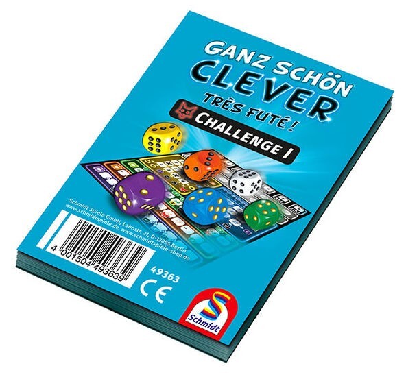 Cover: 4001504493639 | Ganz schön clever - Challenge I: Ersatzblock | Spiel | Deutsch | 2019