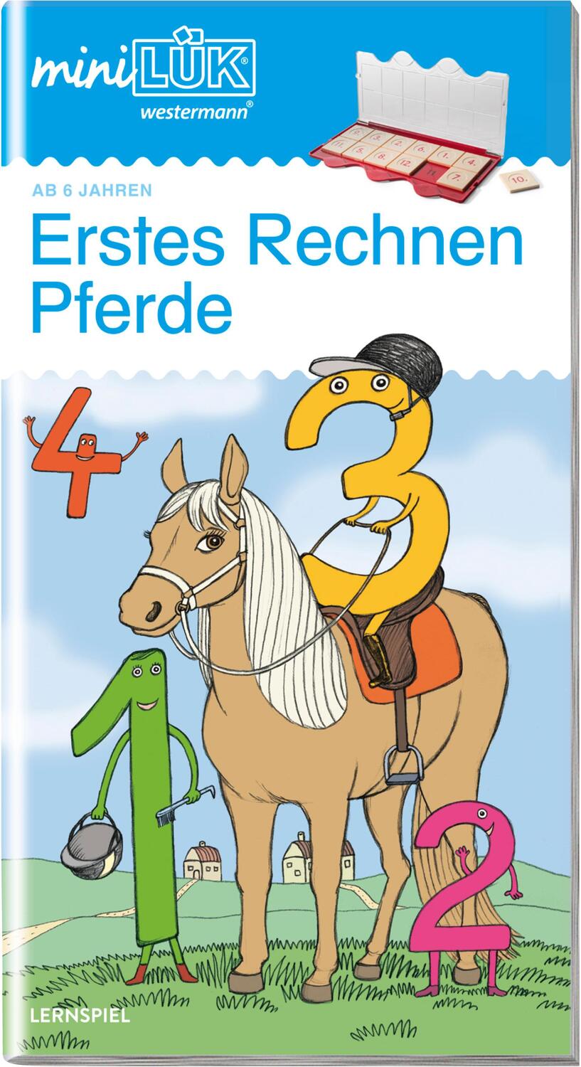 Cover: 9783837745030 | miniLÜK. Pferde Erstes Rechnen | Broschüre | mini LÜK / Vorschule