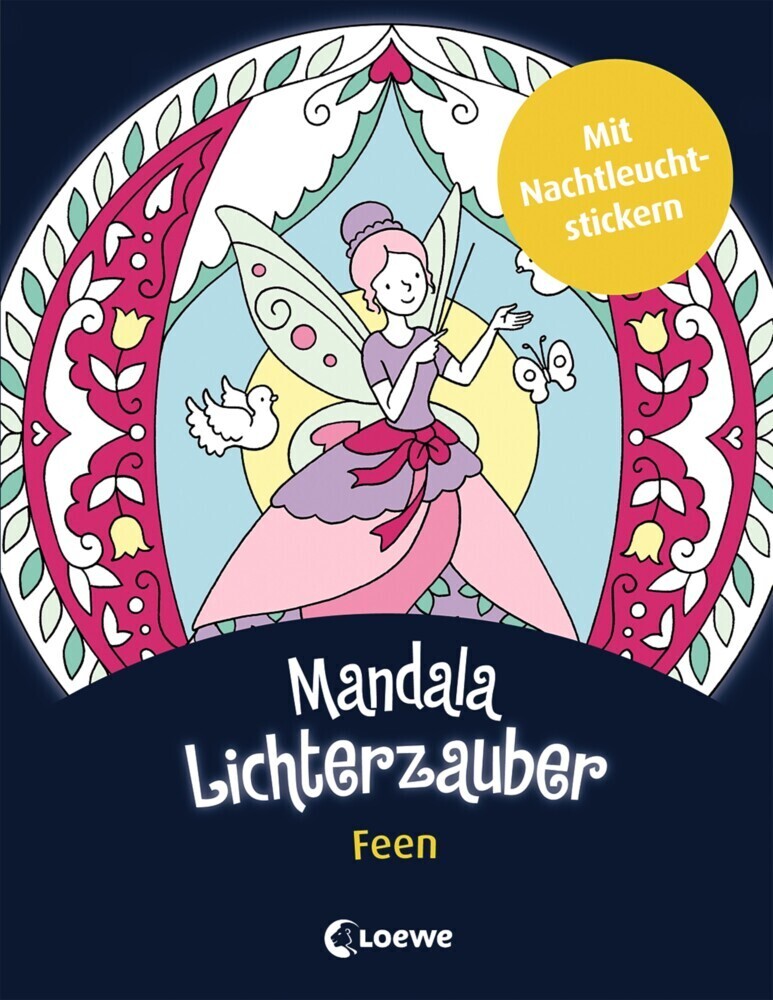 Cover: 9783785588765 | Mandala-Lichterzauber - Feen | Loewe Kreativ | Taschenbuch | 2018