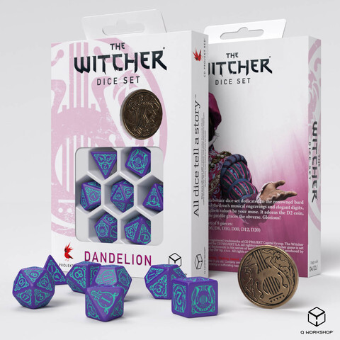 Cover: 5907699496112 | The Witcher Dice Set. Dandelion - Half a Century of Poetry
