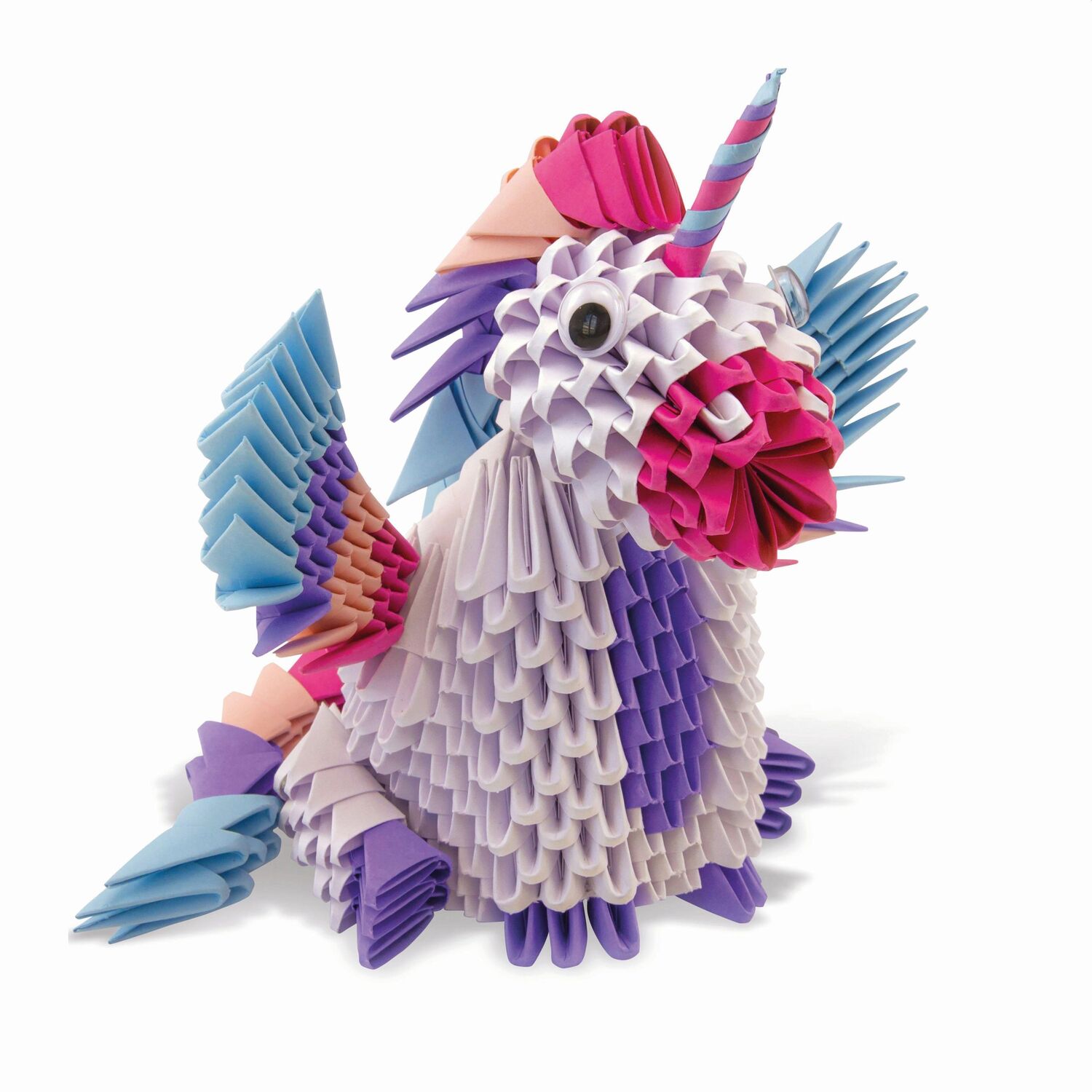 Bild: 8032591787376 | CREAGAMI - Origami 3D Einhorn 576 Teile | Creagami | Spiel | 3178737