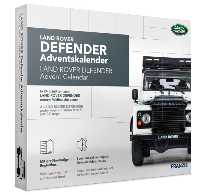 Cover: 4019631671554 | Land Rover Defender Adventskalender | Kalender | 52 S. | Deutsch