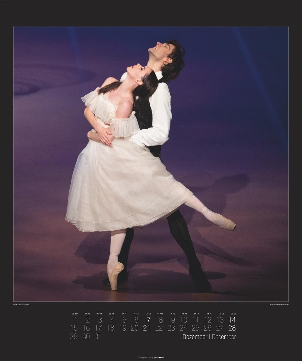 Bild: 9783839900109 | Stuttgarter Ballett Kalender 2025 | Kalender | Spiralbindung | 14 S.