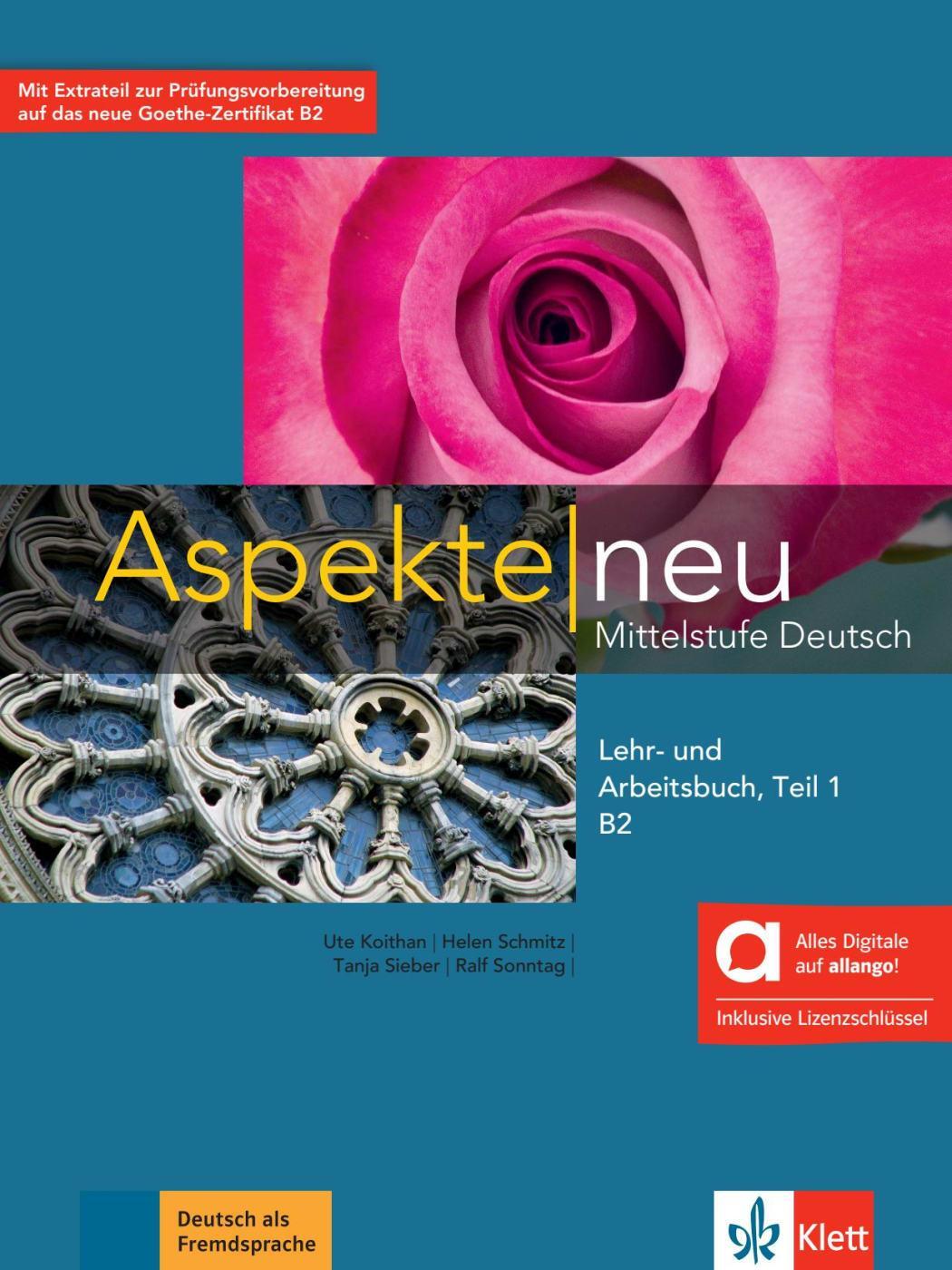 Cover: 9783126052689 | Aspekte neu B2 - Hybride Ausgabe allango. Lehr- und Arbeitsbuch mit...