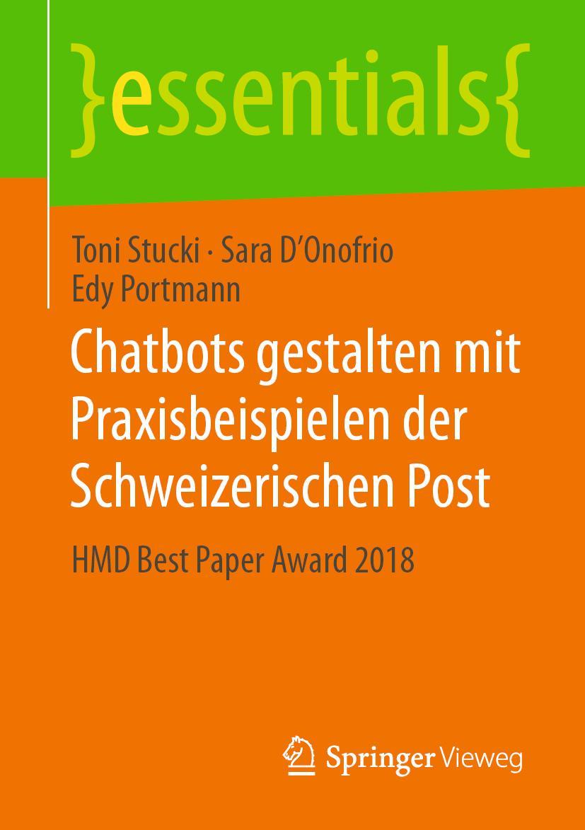 Cover: 9783658285852 | Chatbots gestalten mit Praxisbeispielen der Schweizerischen Post