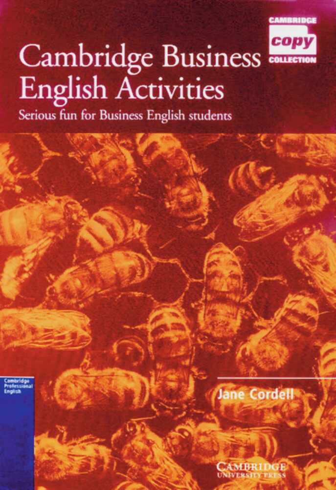 Cover: 9783125331990 | Cambridge Business English Activities | Jane Cordell | Buch | Deutsch