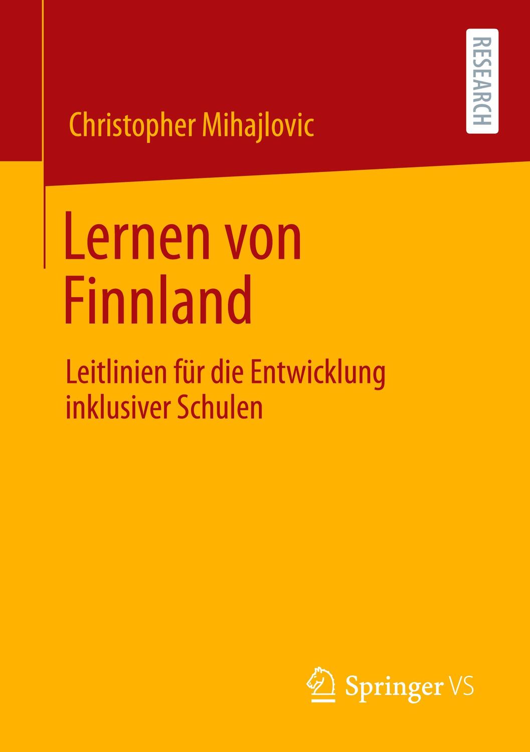 Cover: 9783658339555 | Lernen von Finnland | Christopher Mihajlovic | Taschenbuch | Paperback