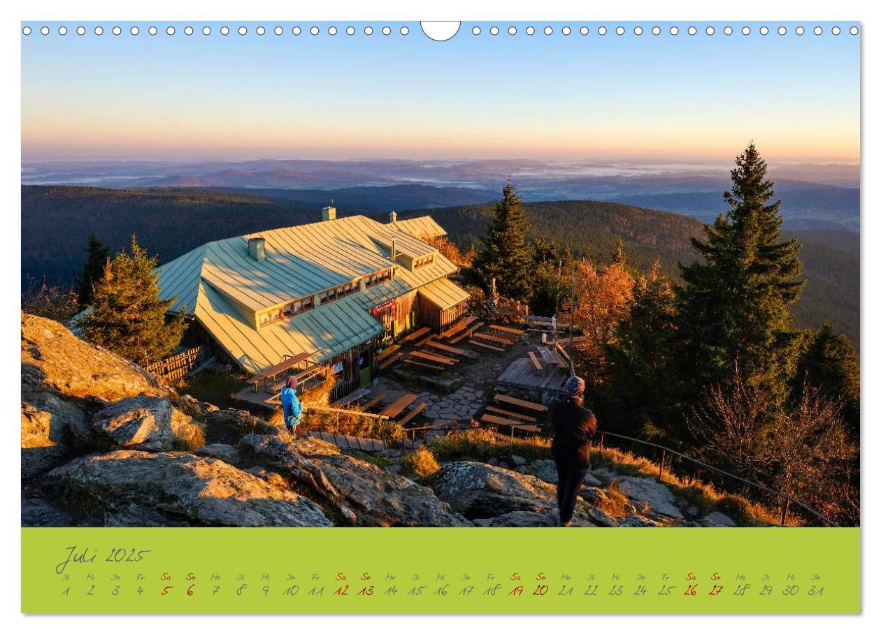 Bild: 9783435193912 | Der Bayerische Wald (Wandkalender 2025 DIN A3 quer), CALVENDO...