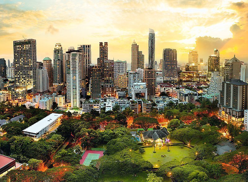 Bild: 5900511330601 | Sonnenuntergang in Bangkok (Puzzle) | Spiel | In Spielebox | 2021