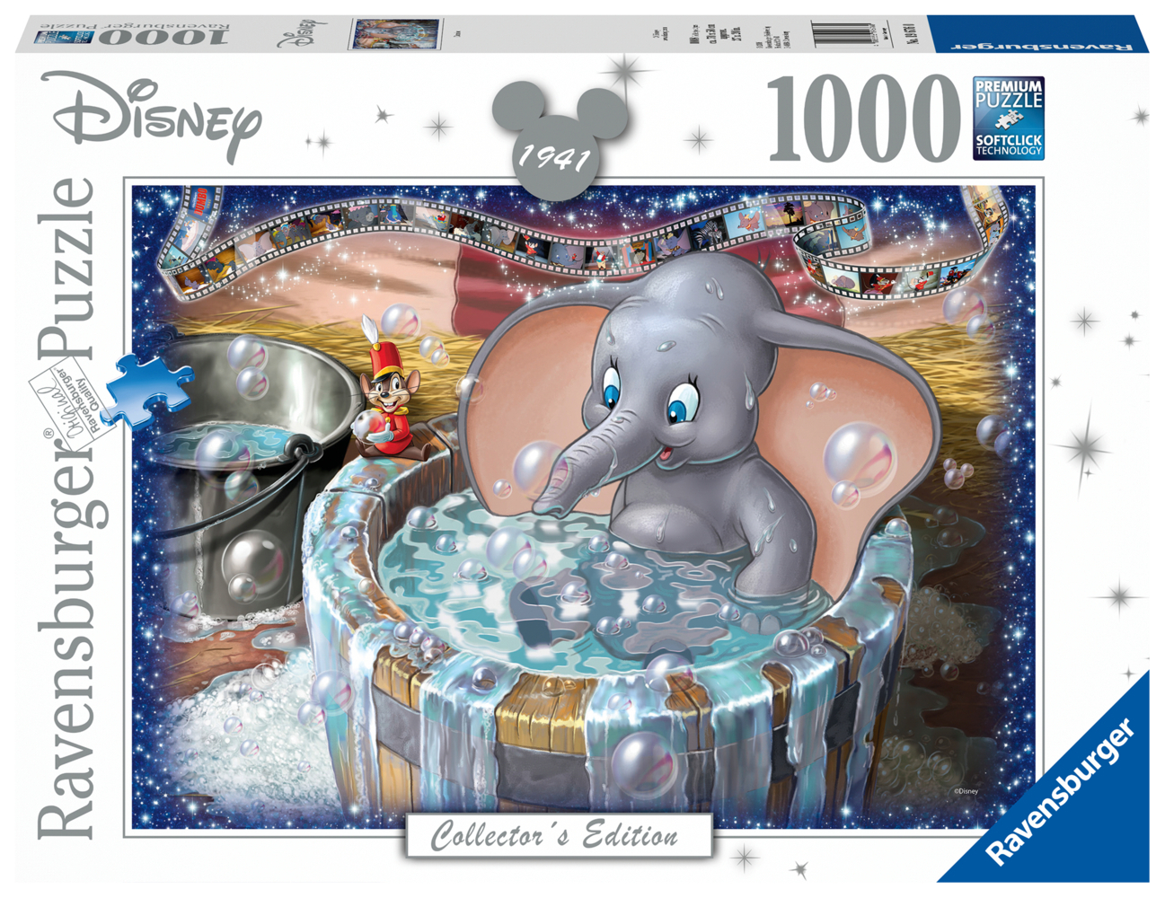 Cover: 4005556196760 | Ravensburger Puzzle 19676 - Dumbo - 1000 Teile Disney Puzzle für...