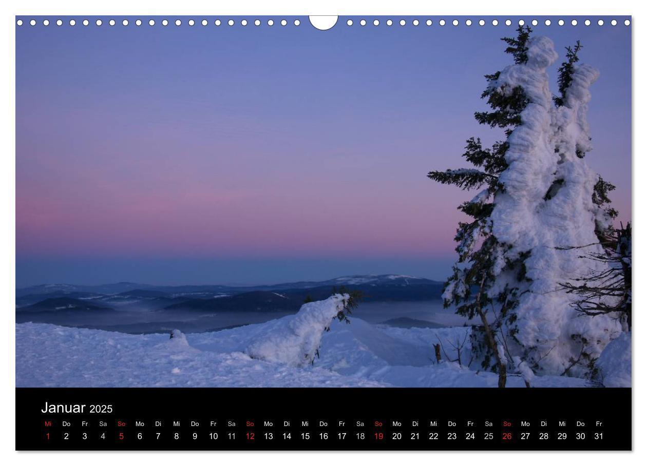 Bild: 9783435684670 | Bayerischer Wald - der Osten Bayerns (Wandkalender 2025 DIN A3...