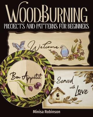 Cover: 9781497100855 | Woodburning Projects and Patterns for Beginners | Minisa Robinson