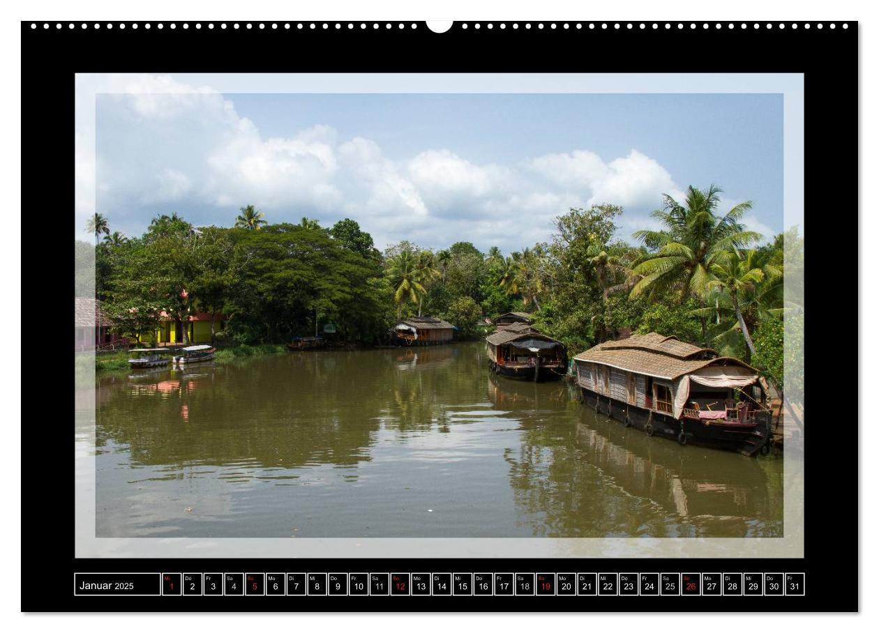 Bild: 9783435632497 | Kerala - Impressionen aus Südindien (Wandkalender 2025 DIN A2...