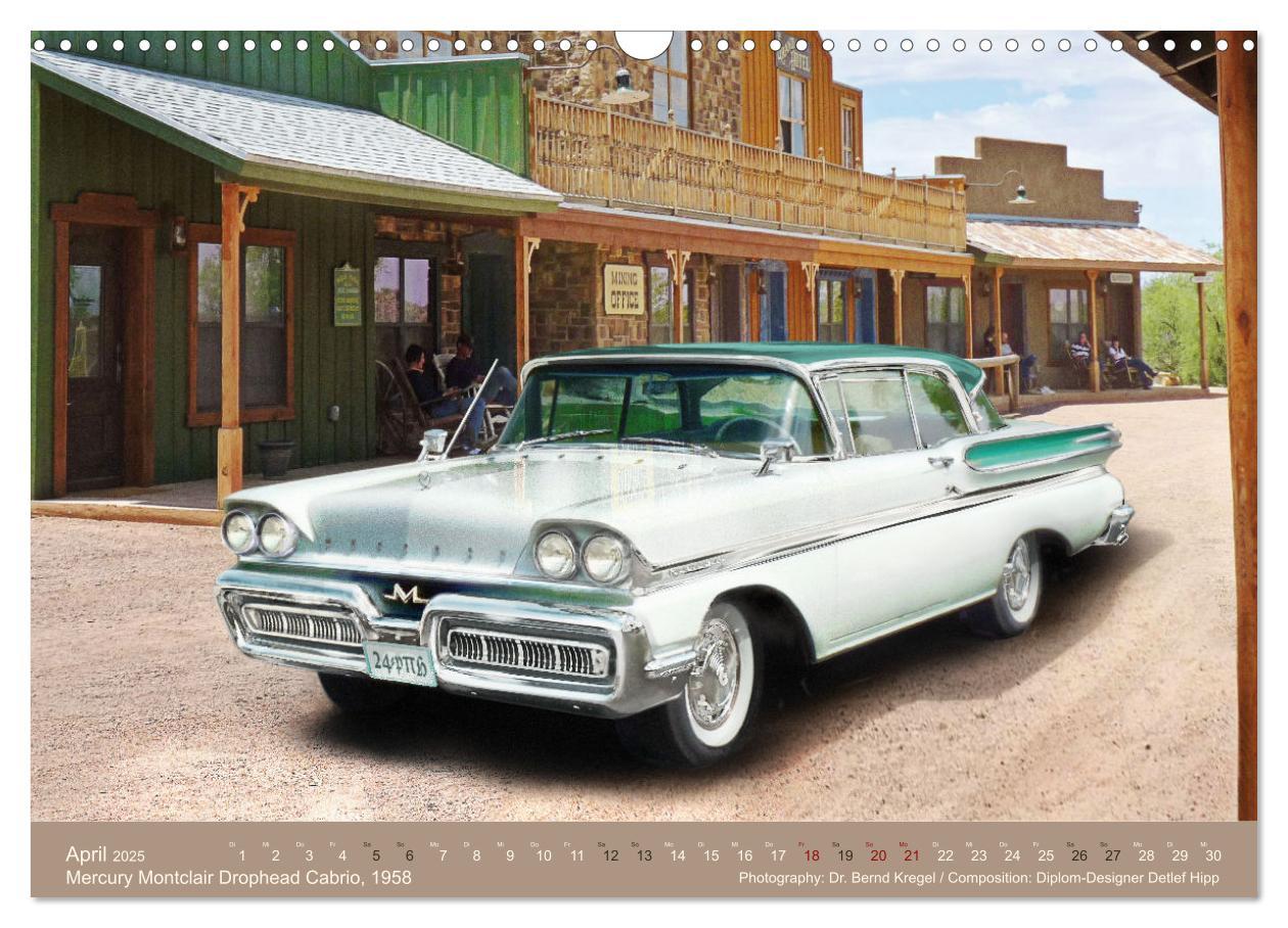 Bild: 9783457210697 | Oldtimer auf 5 Kontinenten (Wandkalender 2025 DIN A3 quer),...