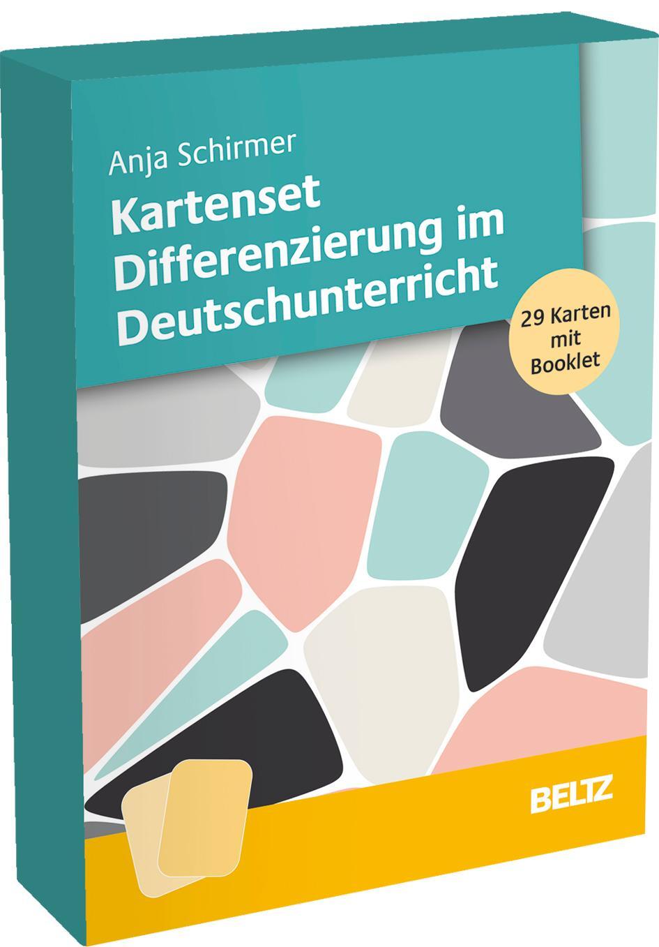 Cover: 4019172200725 | Kartenset Differenzierung im Deutschunterricht | Anja Schirmer | Box