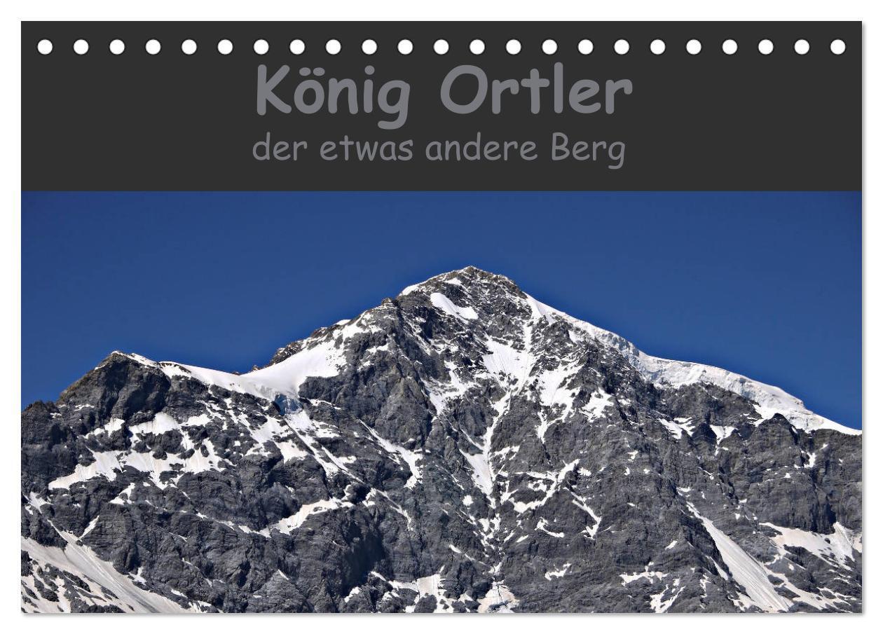 Cover: 9783435440870 | König Ortler - der etwas andere Berg (Tischkalender 2025 DIN A5...