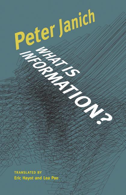 Cover: 9781517900090 | What Is Information? | Peter Janich | Taschenbuch | Englisch | 2018
