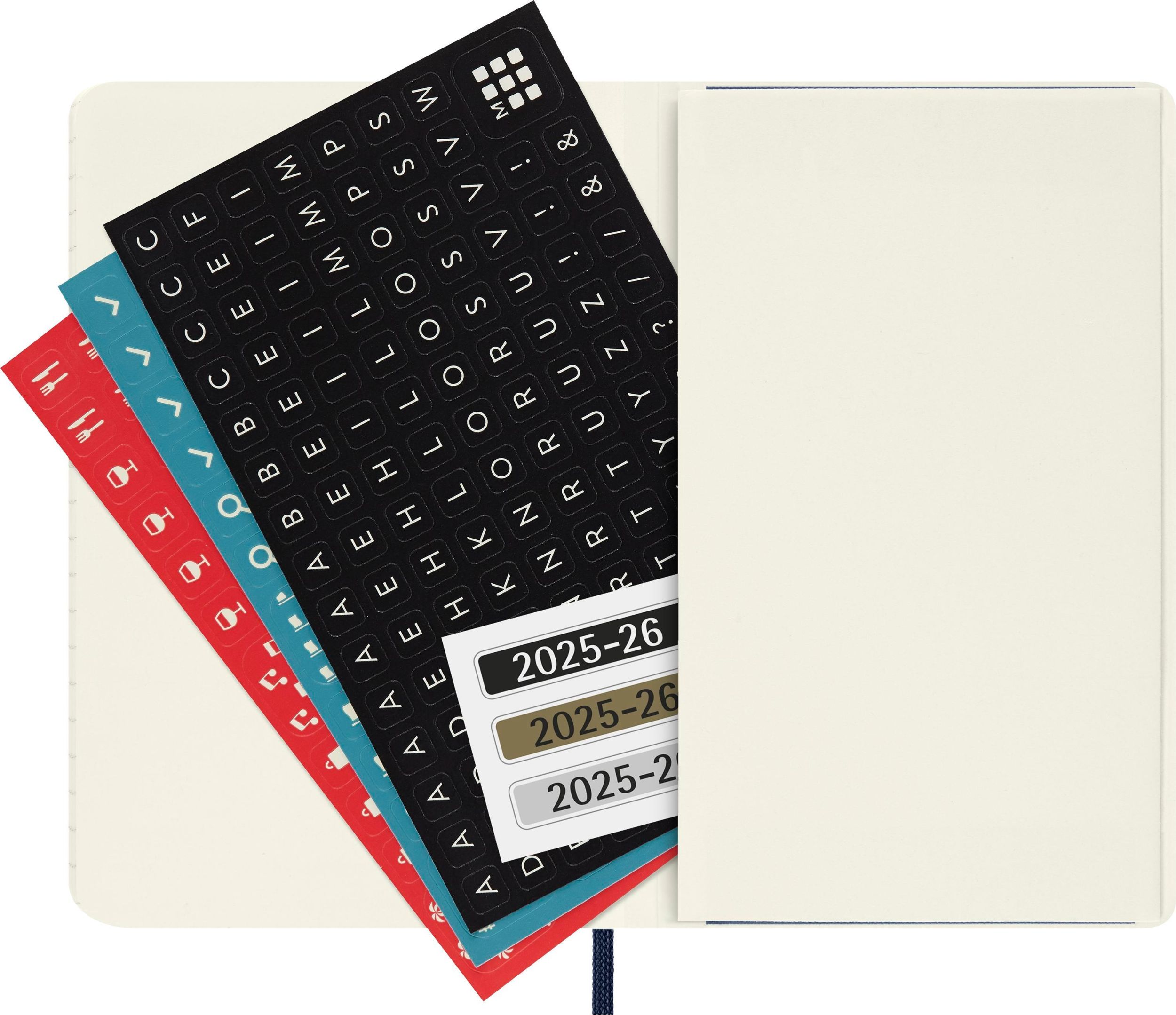 Bild: 8056999275464 | Moleskine 18 Monate Wochen Notizkalender 2025/2026, Pocket/A6, 1 Wo...