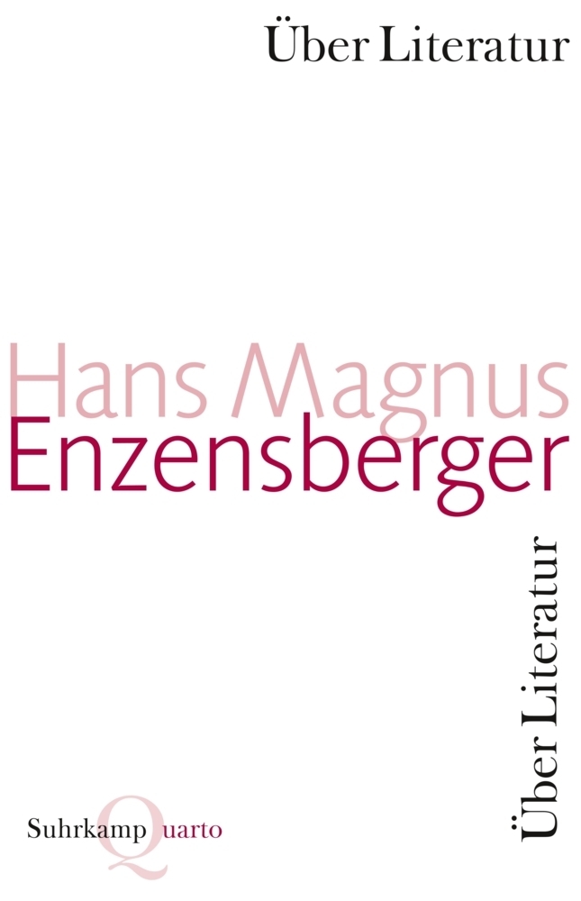 Cover: 9783518421208 | Scharmützel und Scholien | Über Literatur | Hans Magnus Enzensberger
