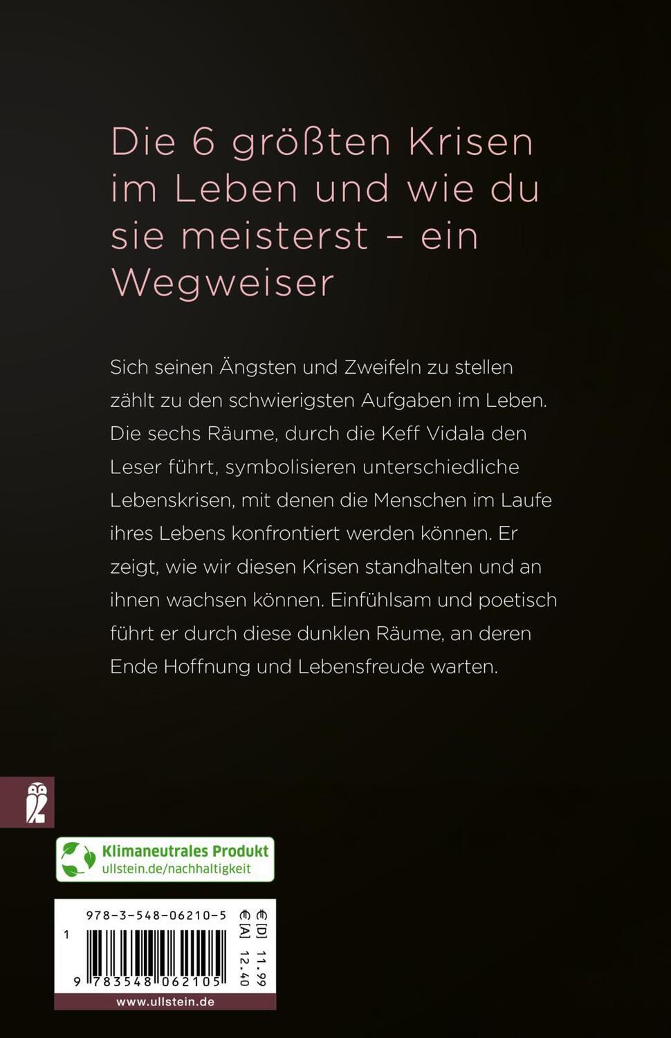 Rückseite: 9783548062105 | Die 6 Räume des Lebens | Keff Vidala | Taschenbuch | 224 S. | Deutsch