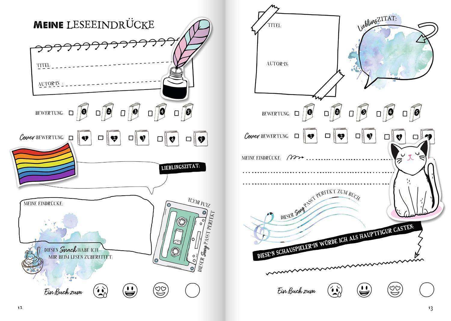 Bild: 4260160882496 | Mein Book Journal. Von der erfolgreichen Buchbloggerin @liberiarium