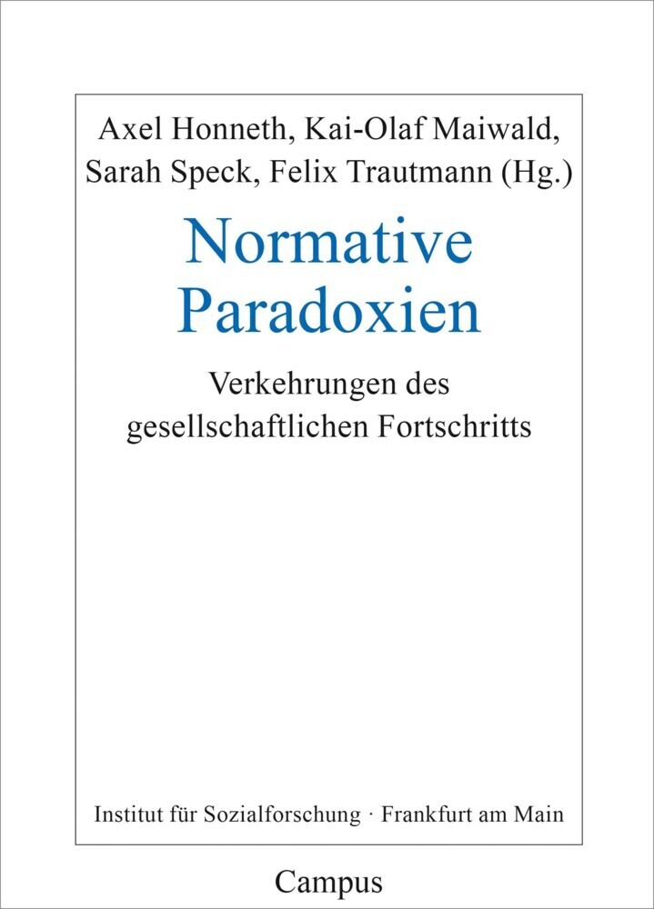 Cover: 9783593513966 | Normative Paradoxien | Axel Honneth (u. a.) | Taschenbuch | 405 S.