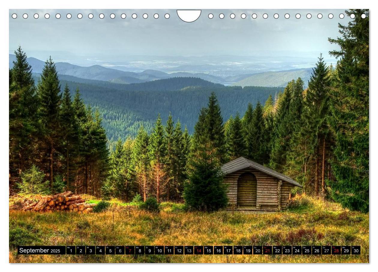 Bild: 9783435789979 | Harz Landschaften (Wandkalender 2025 DIN A4 quer), CALVENDO...