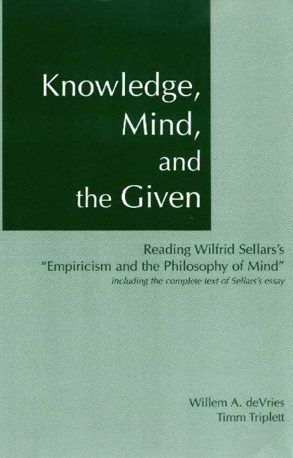 Cover: 9780872205505 | Knowledge, Mind & the Given | Willem A. DeVries (u. a.) | Taschenbuch