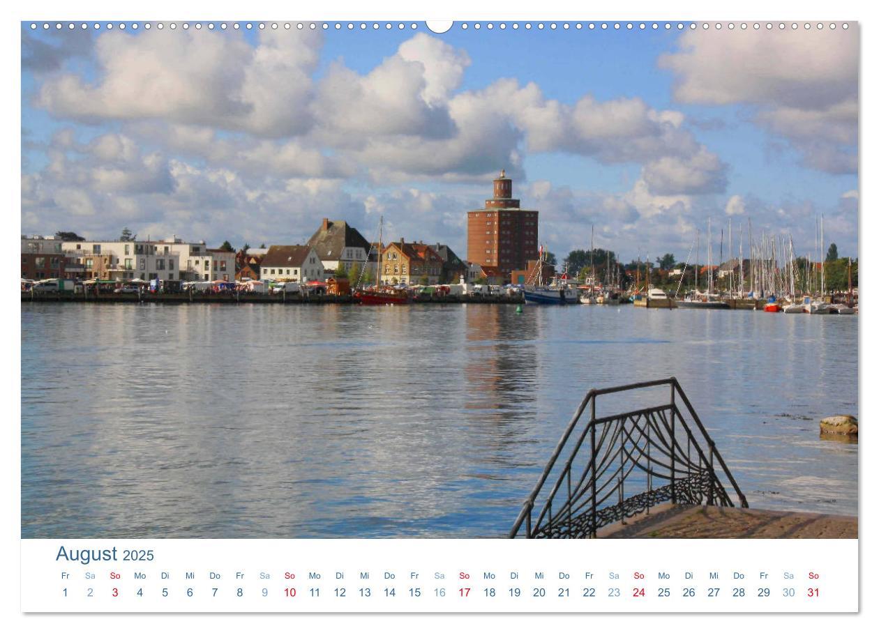 Bild: 9783435724567 | Eckernförde 2025. Impressionen rund um den Hafen (Wandkalender 2025...