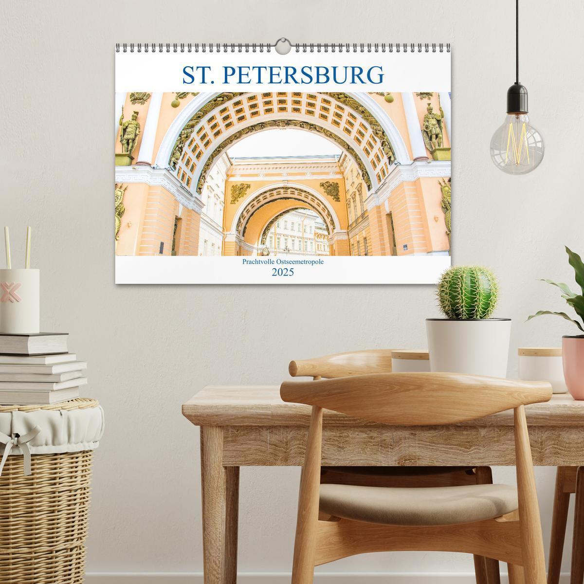 Bild: 9783435178223 | St. Petersburg - Prachtvolle Ostseemetropole (Wandkalender 2025 DIN...