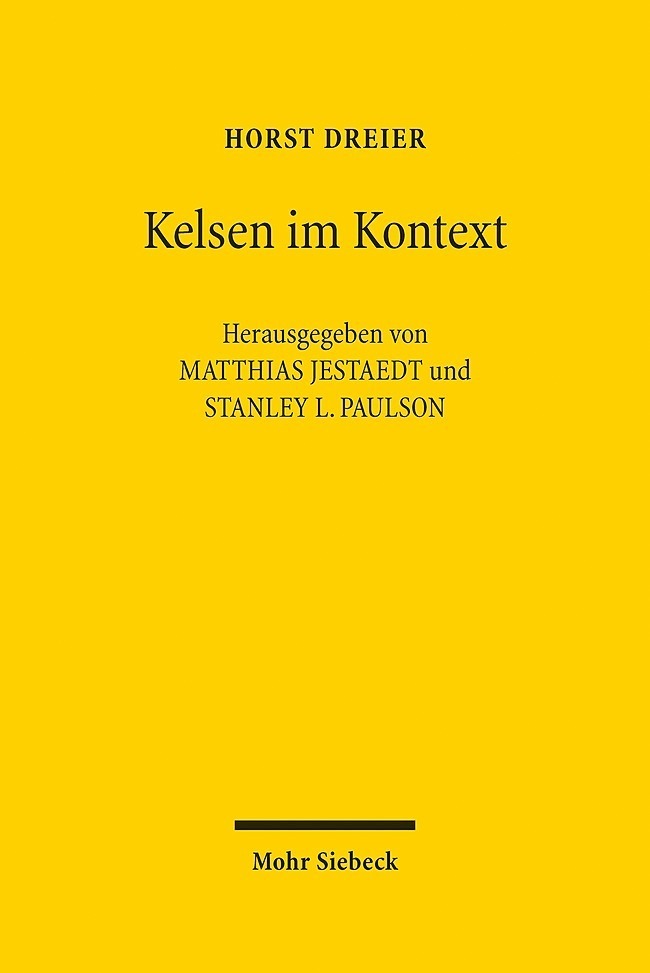 Cover: 9783161581915 | Kelsen im Kontext | Horst Dreier | Buch | XIV | Deutsch | 2019