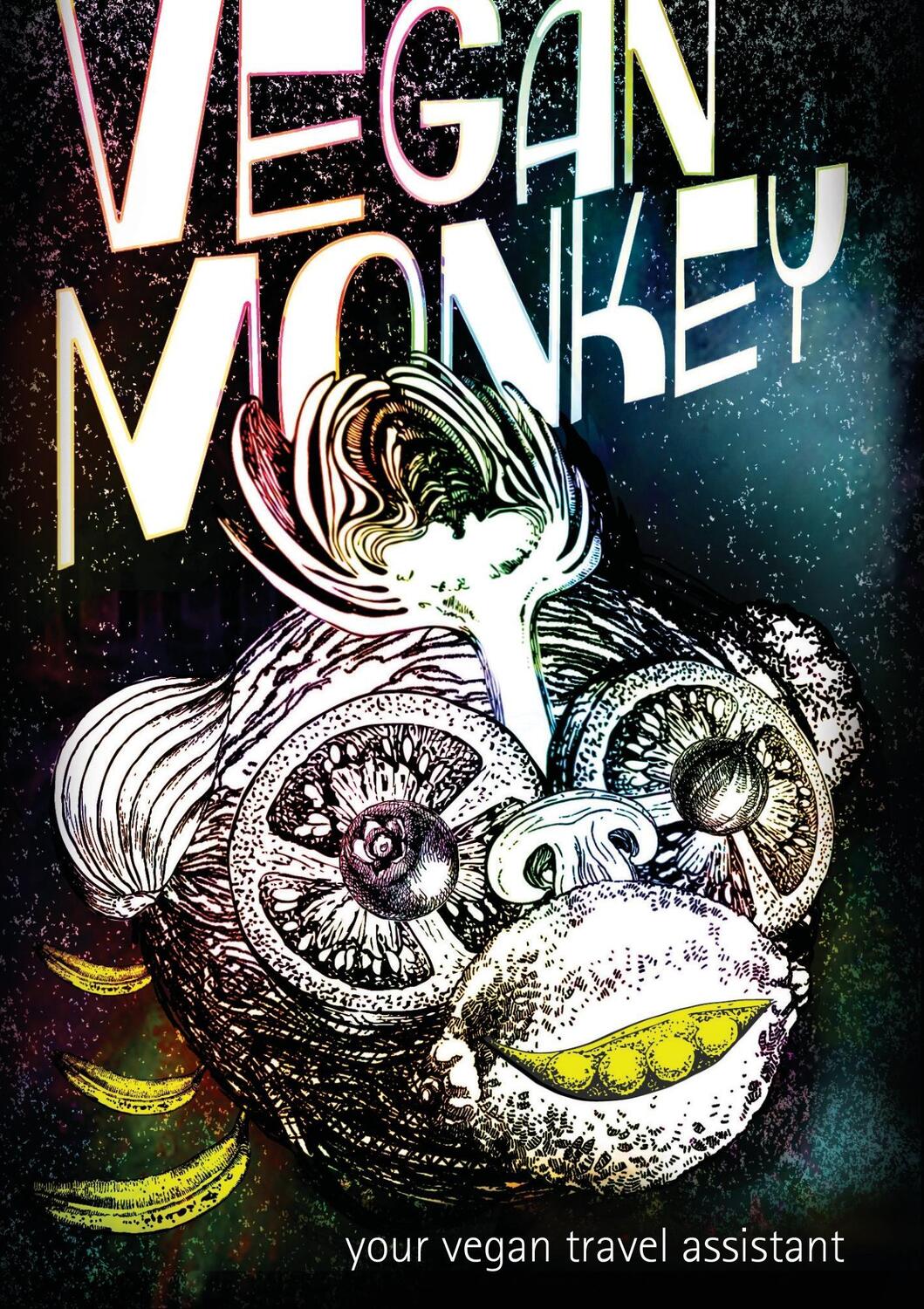 Cover: 9783734546655 | Vegan Monkey | Your Vegan Travel Assistant | Eliane Hougée | Buch