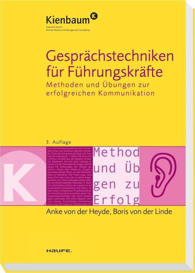 Cover: 9783448095180 | Gesprächstechniken für Führungskräfte | Anke von der Heyde (u. a.)