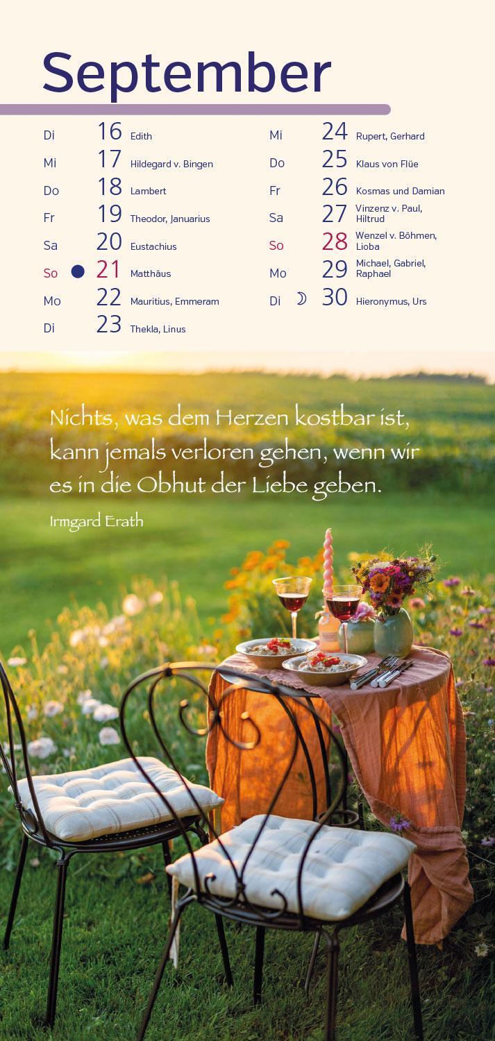 Bild: 9783957482426 | Worte und Gedanken 2025 | Kalender | 25 S. | Deutsch | 2025