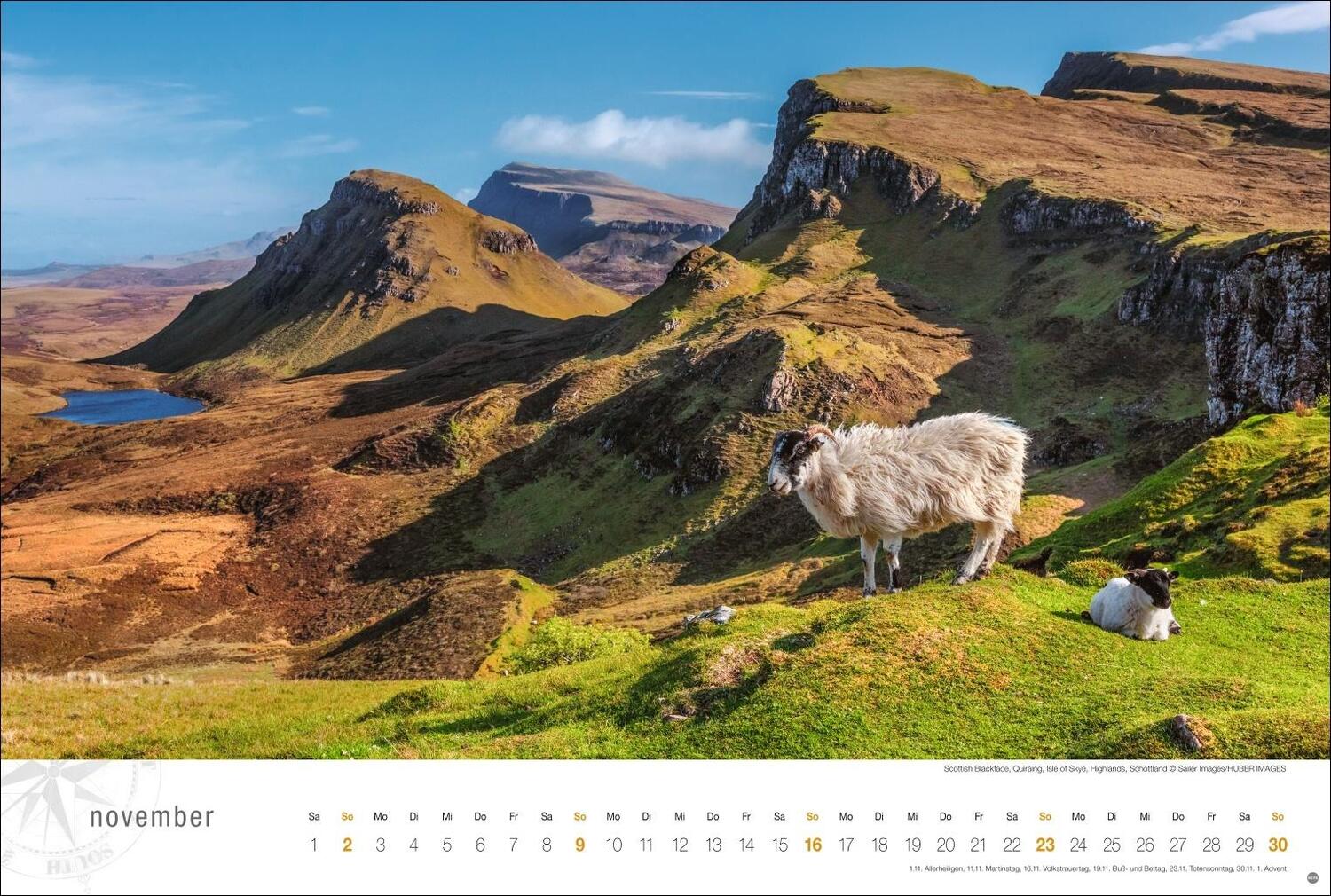 Bild: 9783756404902 | Schottland Globetrotter Kalender 2025 - Von wilden Küsten, Seen und...