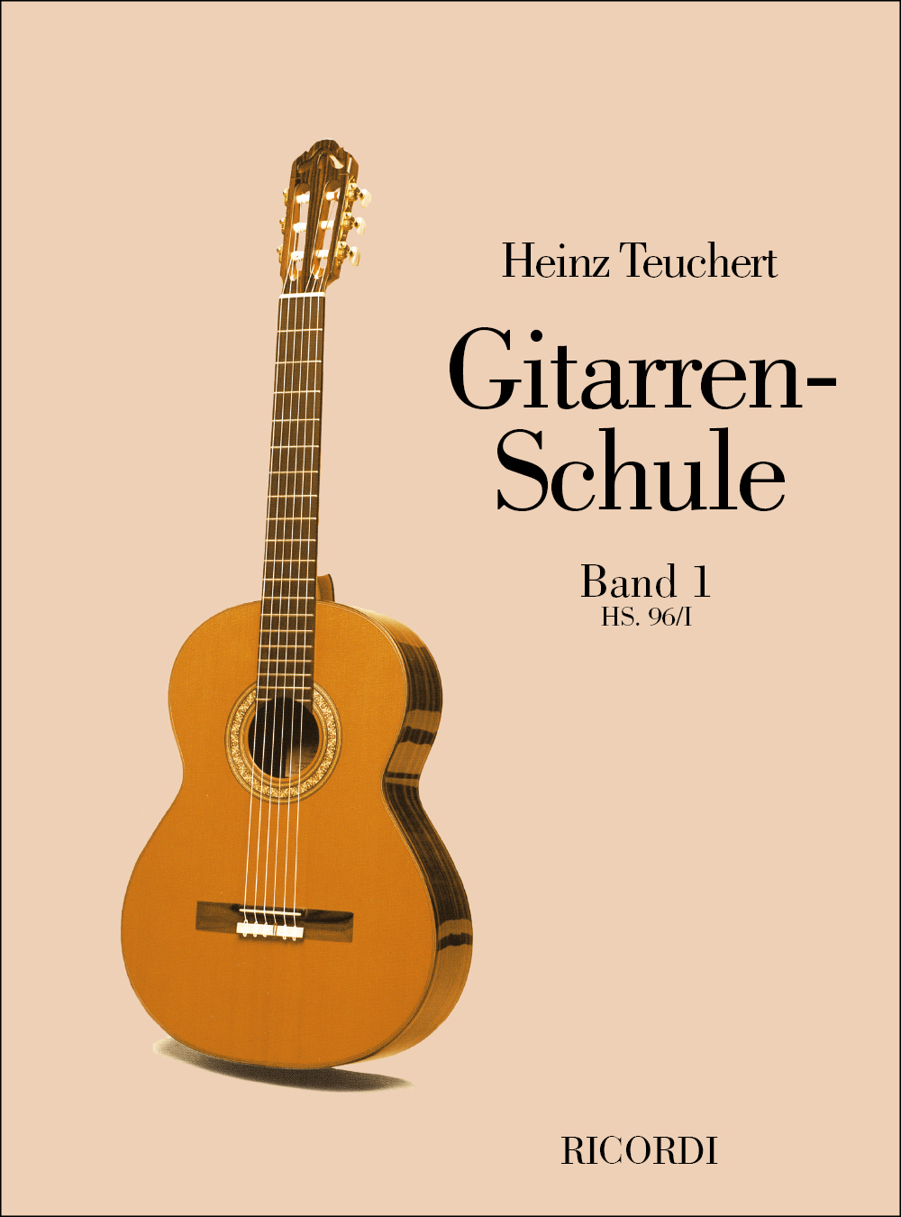 Cover: 9790204240968 | Gitarrenschule 1 | Heinz Teuchert | Buch | Ricordi Berlin