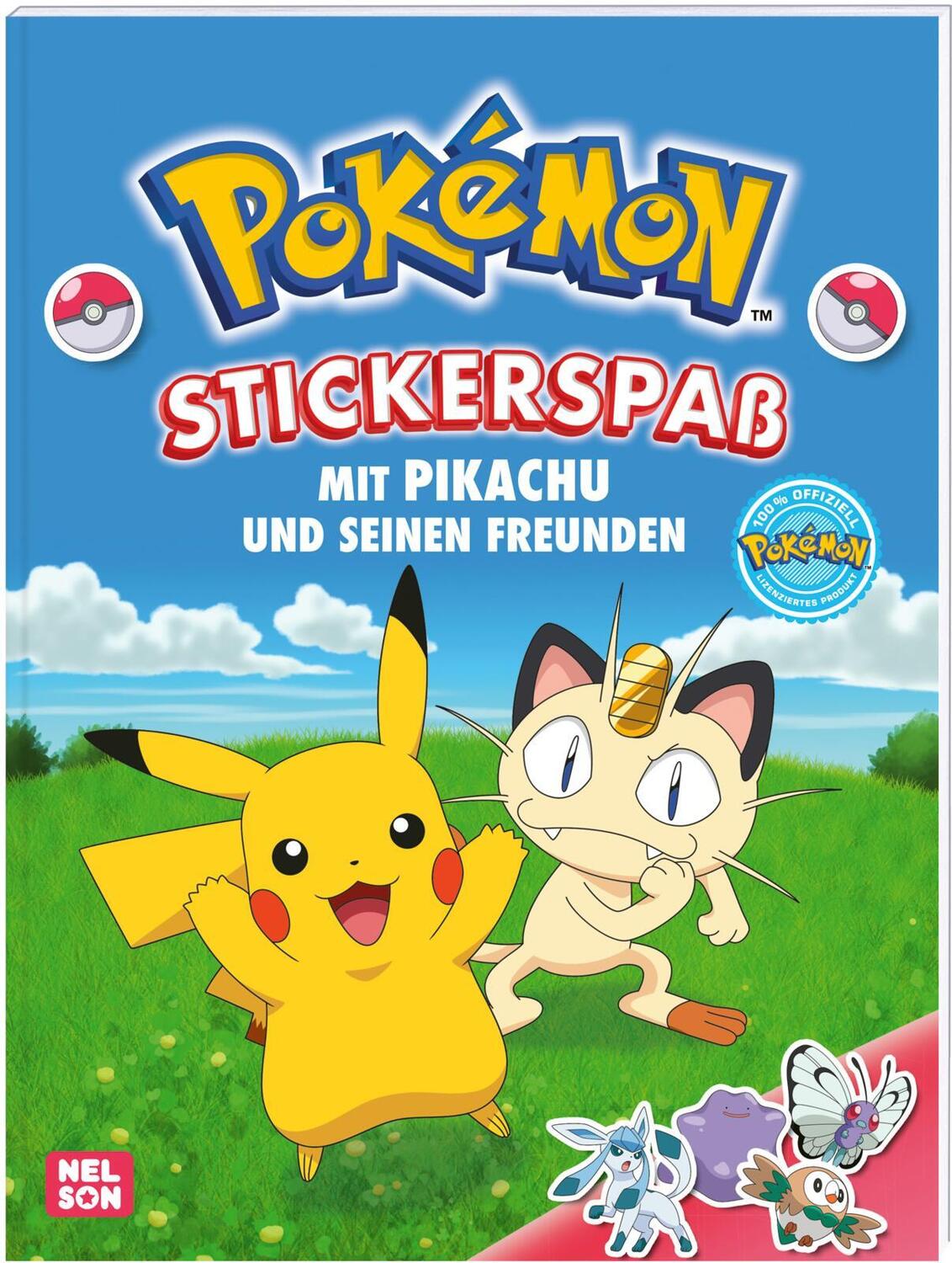 Cover: 9783845121772 | Pokémon Activity-Buch: Stickerspaß mit Pikachu und seinen Freunden