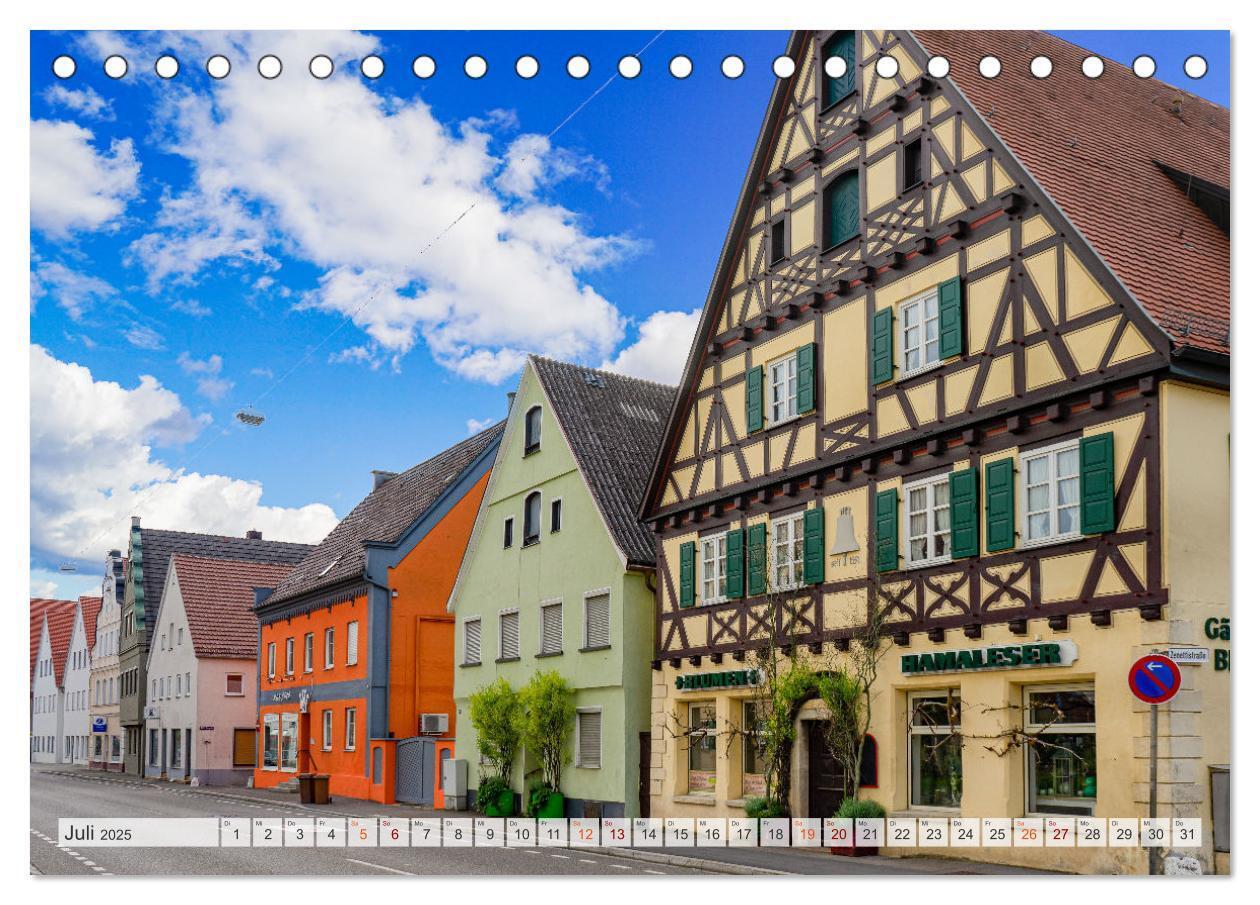 Bild: 9783435054220 | Lauingen Impressionen (Tischkalender 2025 DIN A5 quer), CALVENDO...