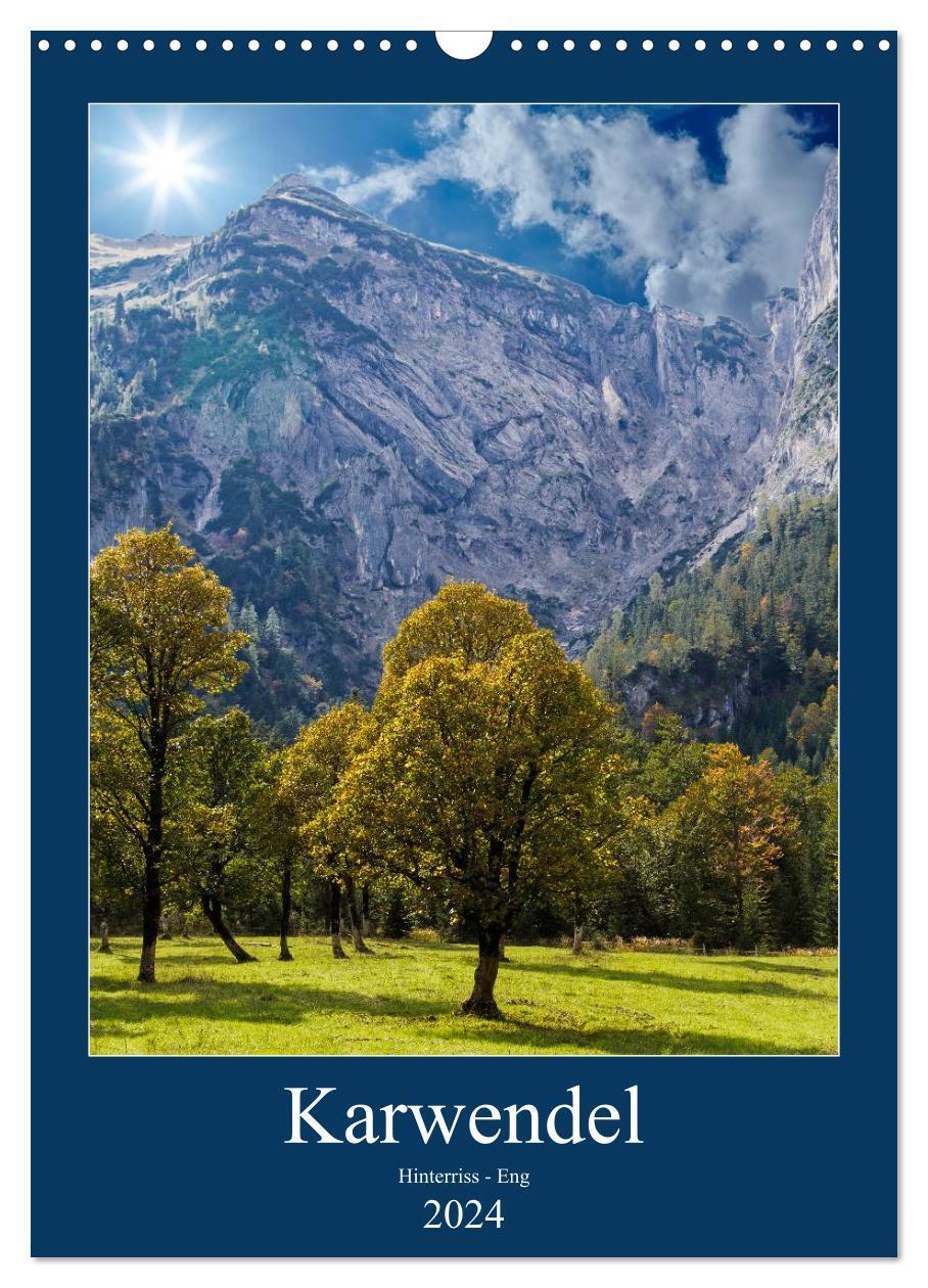 Cover: 9783675766440 | Karwendel - Hinterriss-Eng (Wandkalender 2024 DIN A3 hoch),...