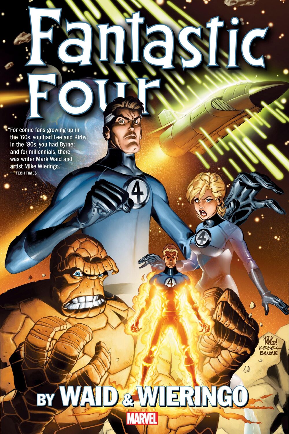 Cover: 9781302957698 | Fantastic Four by Waid &amp; Wieringo Omnibus (New Printing) | Mark Waid