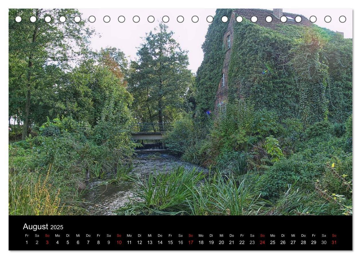 Bild: 9783435761951 | Wassermühlen an der Dahme (Tischkalender 2025 DIN A5 quer),...