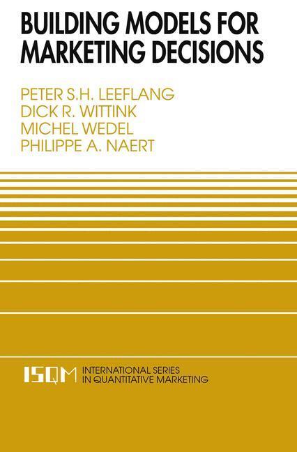 Cover: 9780792378136 | Building Models for Marketing Decisions | Peter S. H. Leeflang (u. a.)