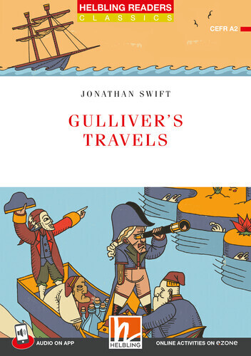 Cover: 9783711402530 | Helbling Readers Red Series, Level 3 / Gulliver's Travels + app +...