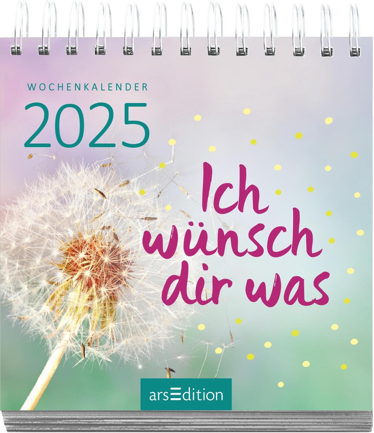 Bild: 4014489133797 | Mini-Wochenkalender Ich wünsch dir was 2025 | Kalender | 108 S. | 2025