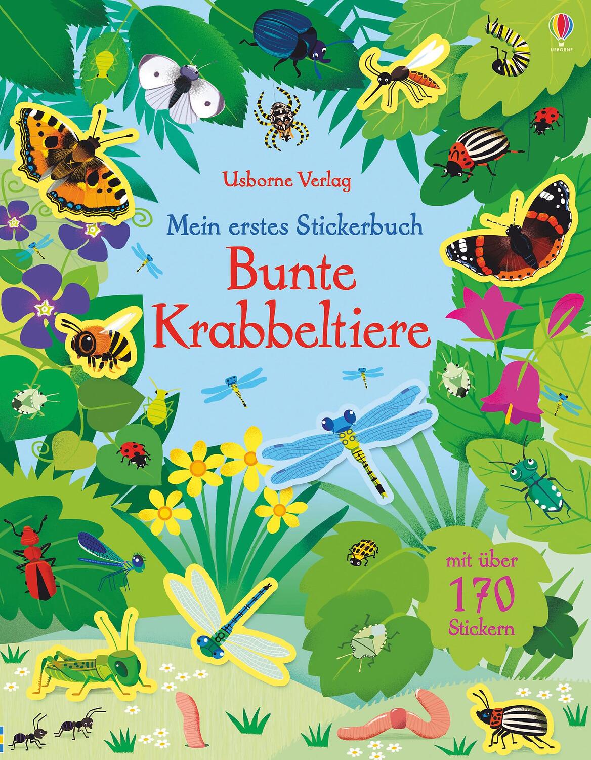 Cover: 9781782327585 | Mein erstes Stickerbuch: Bunte Krabbeltiere | Caroline Young | Buch