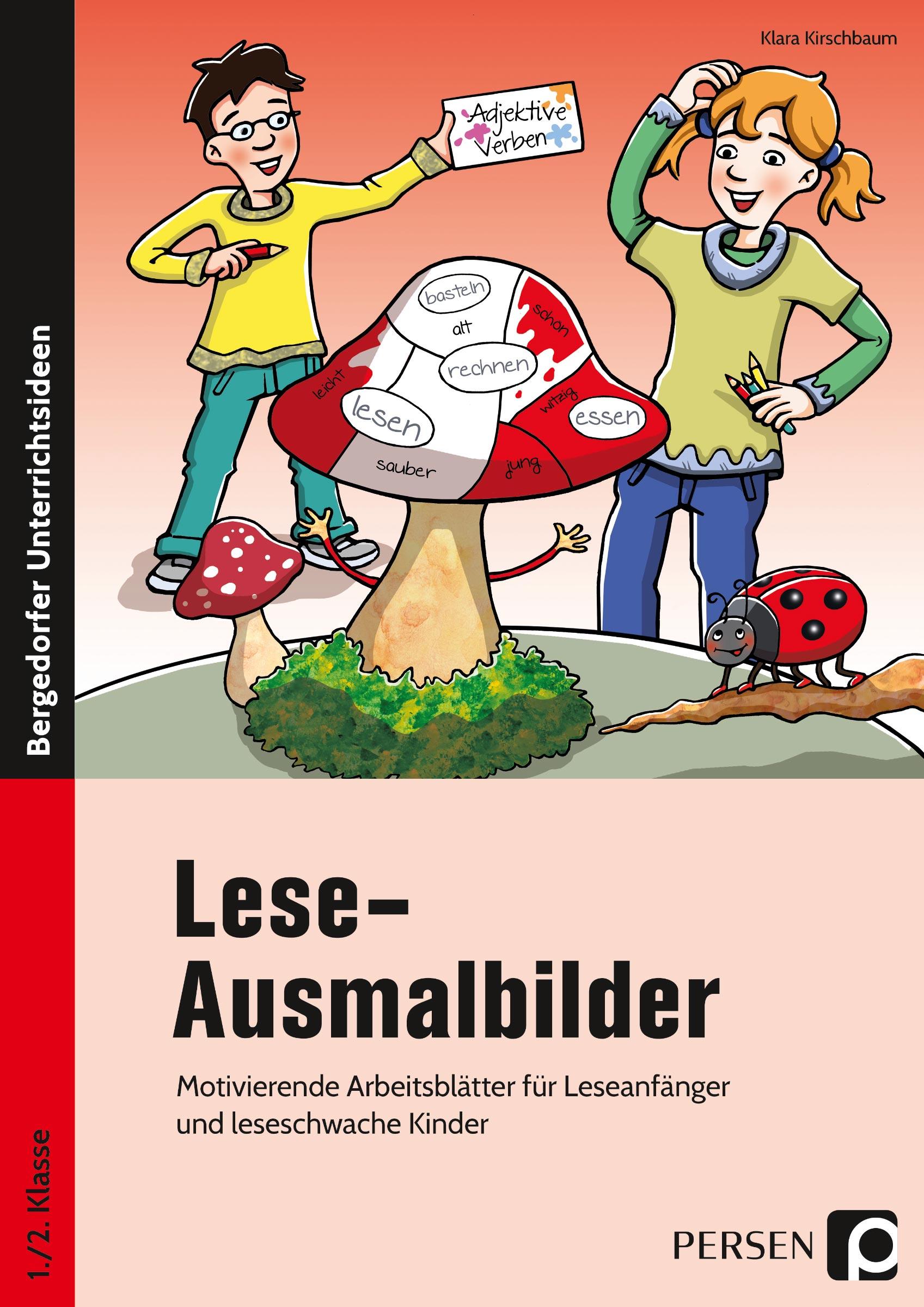 Cover: 9783403204602 | Lese-Ausmalbilder | Klara Kirschbaum | Broschüre | 36 S. | Deutsch