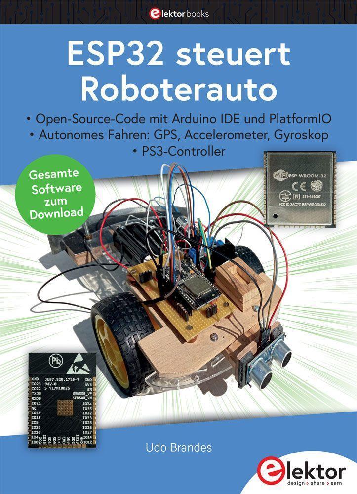 Cover: 9783895765216 | ESP32 steuert Roboterauto | Udo Brandes | Taschenbuch | Deutsch | 2022