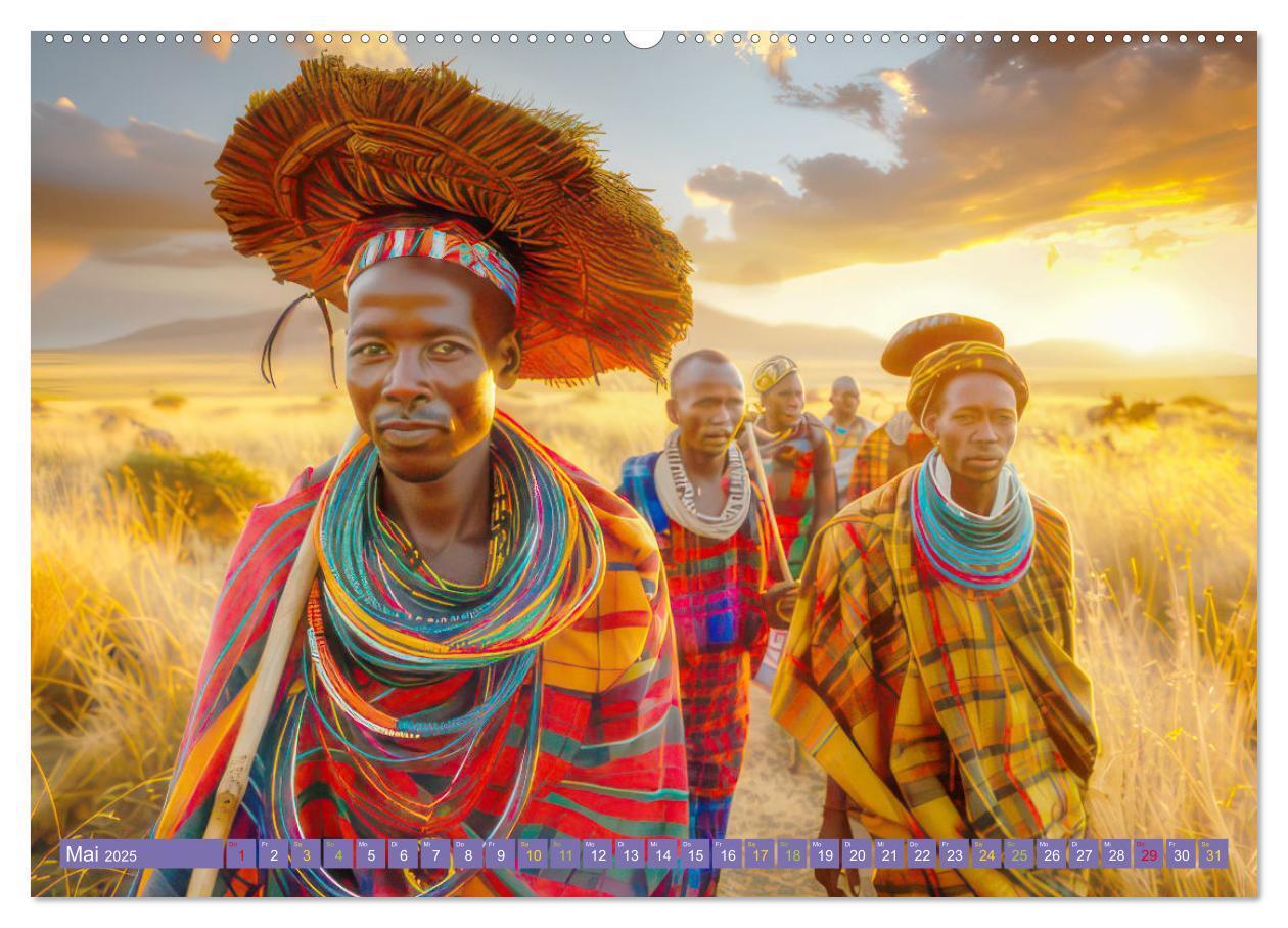 Bild: 9783457152447 | Afrika begeistert - Afrikas Schönheit (Wandkalender 2025 DIN A2...