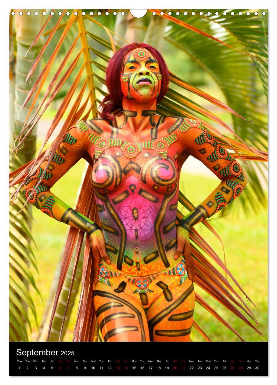 Bild: 9781325972029 | Equatorial Guinea Bodypainting Festival (Wall Calendar 2025 DIN A3...