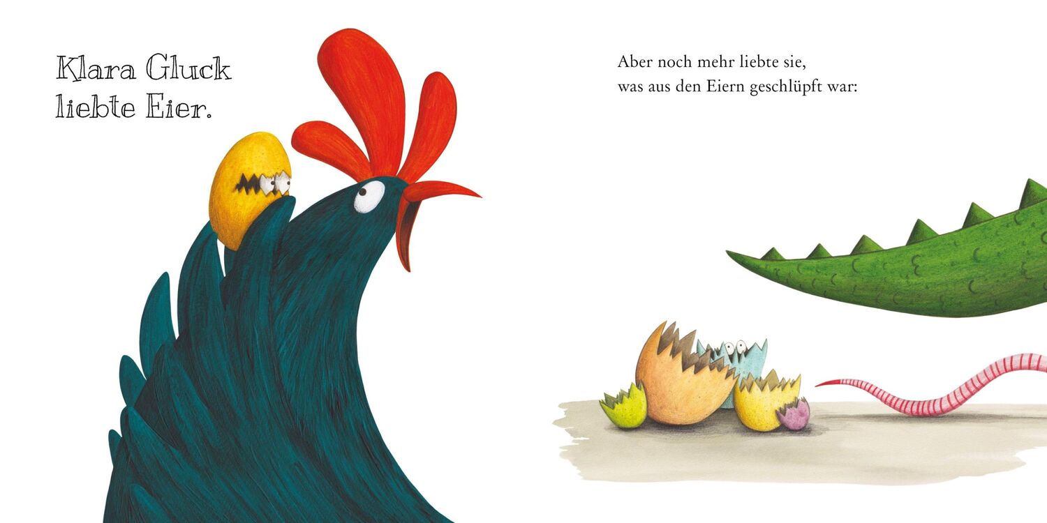 Bild: 9783423764186 | Klara Gluck und ihre Kinder | Emma Levey | Buch | 32 S. | Deutsch